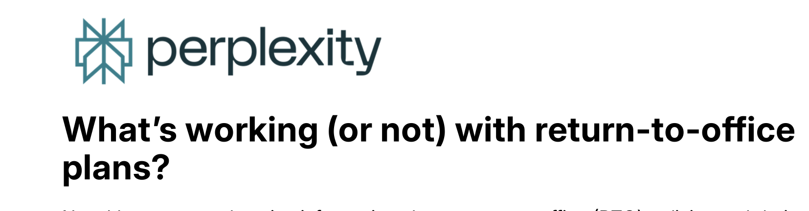 5. What's Working (or Not) With Return-to-Office Plans thumbnail